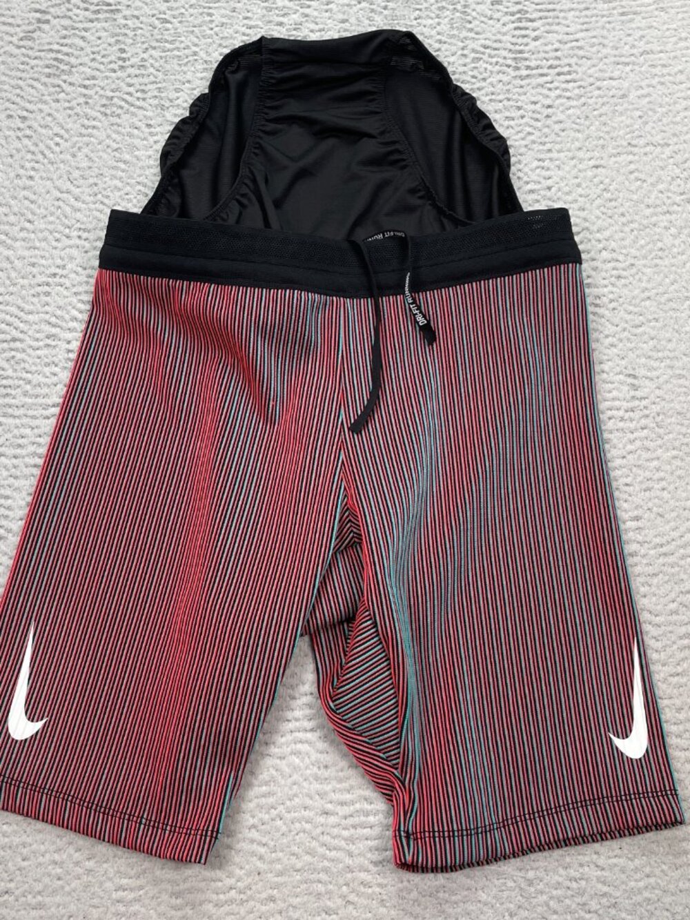 Nikie Mens Aeroswift 1/2 Length running tights shorts Size Medium 28X9" - Picture 8 of 13